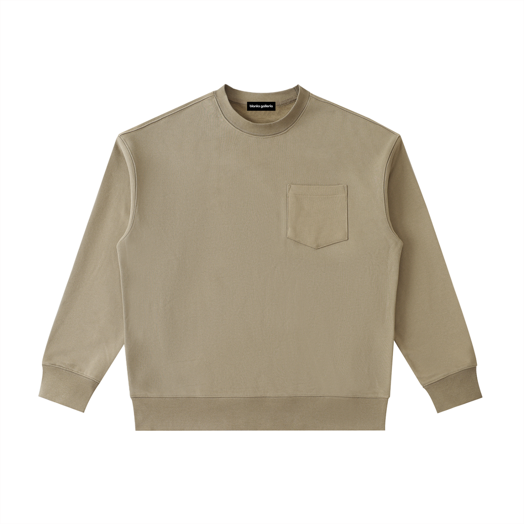 POCKET CREWNECK