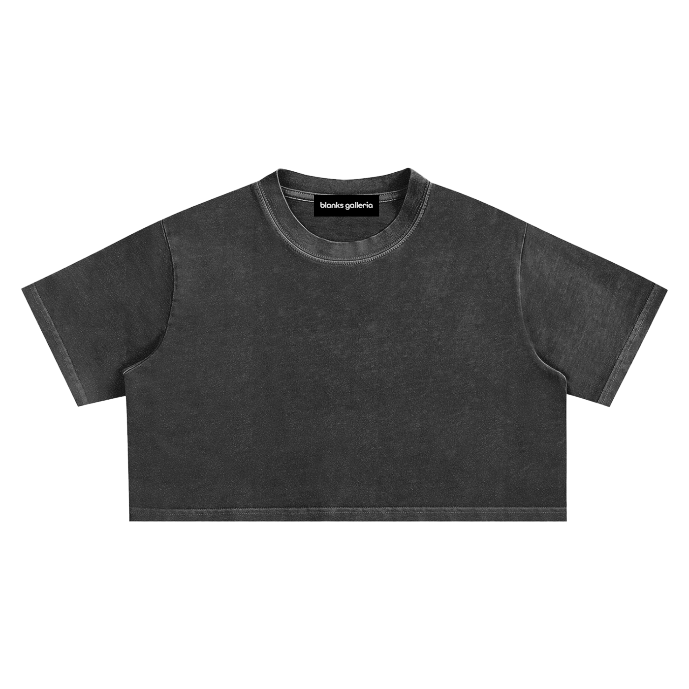 WOMEN'S SNOW WASHED CROP TOP