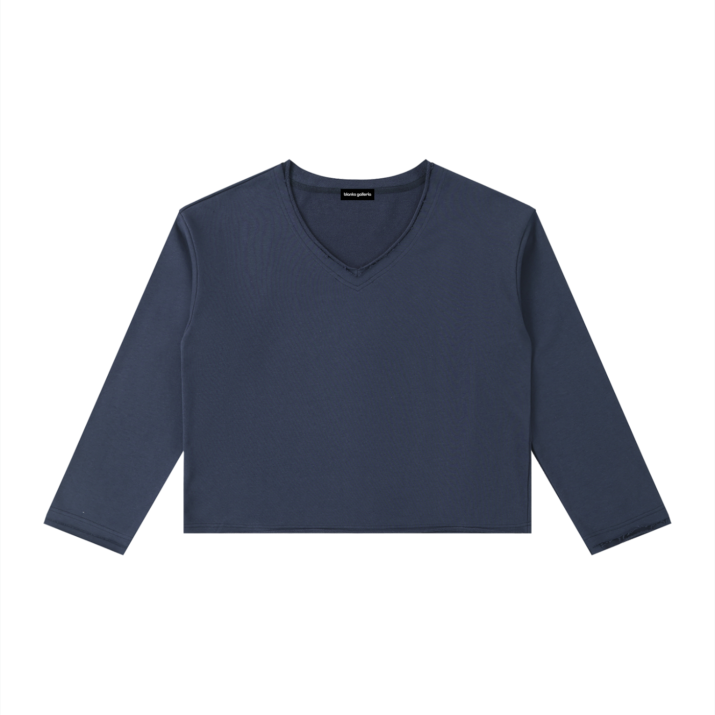 WOMEN'S RAW HEM LONGSLEEVE