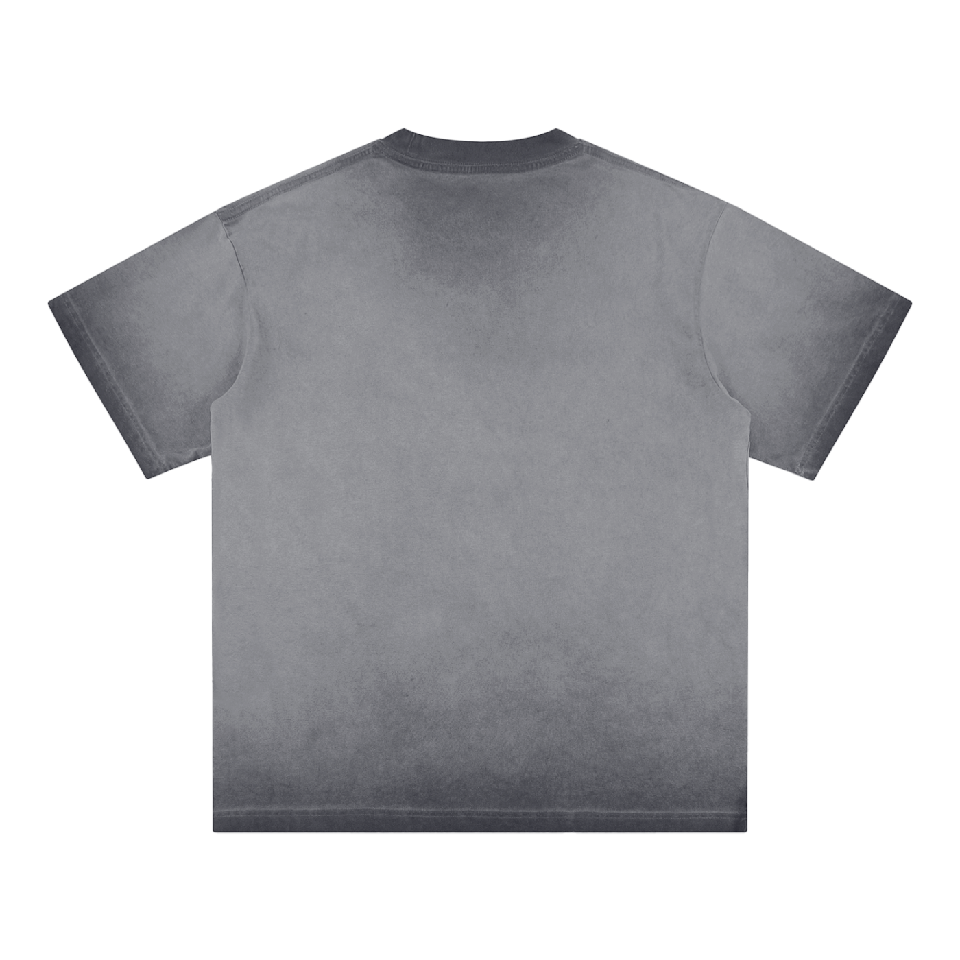 REVERSE DYED 100% COTTON T-SHIRT