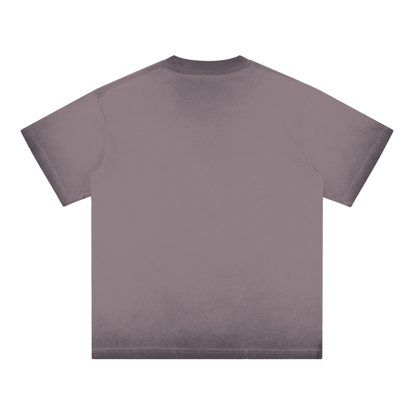 REVERSE DYED 100% COTTON T-SHIRT