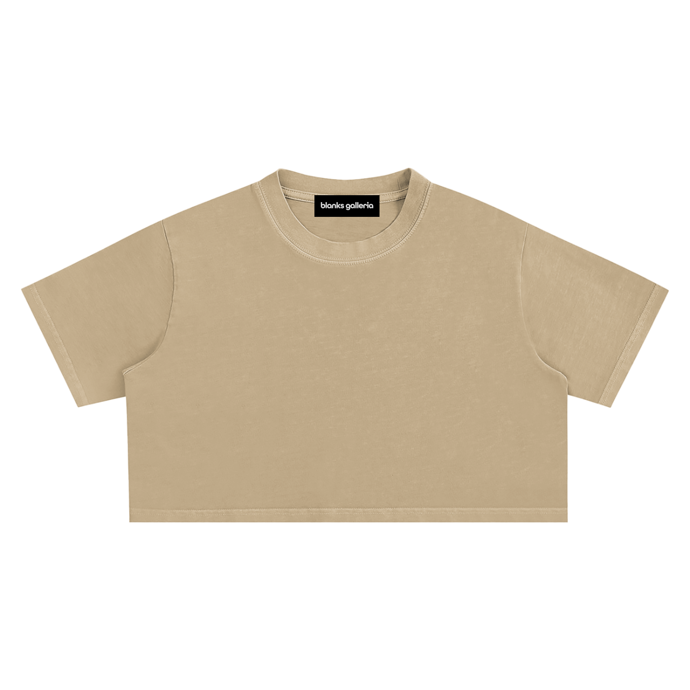 WOMEN'S SNOW WASHED CROP TOP