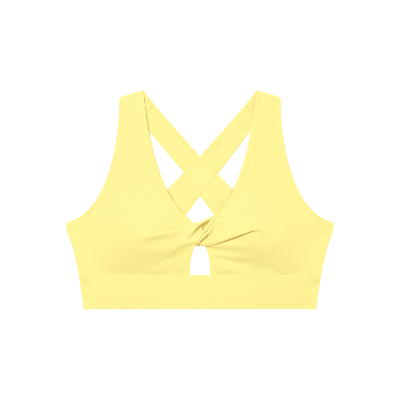 WOMEN'S TWIST V-NECK SPORT BRA