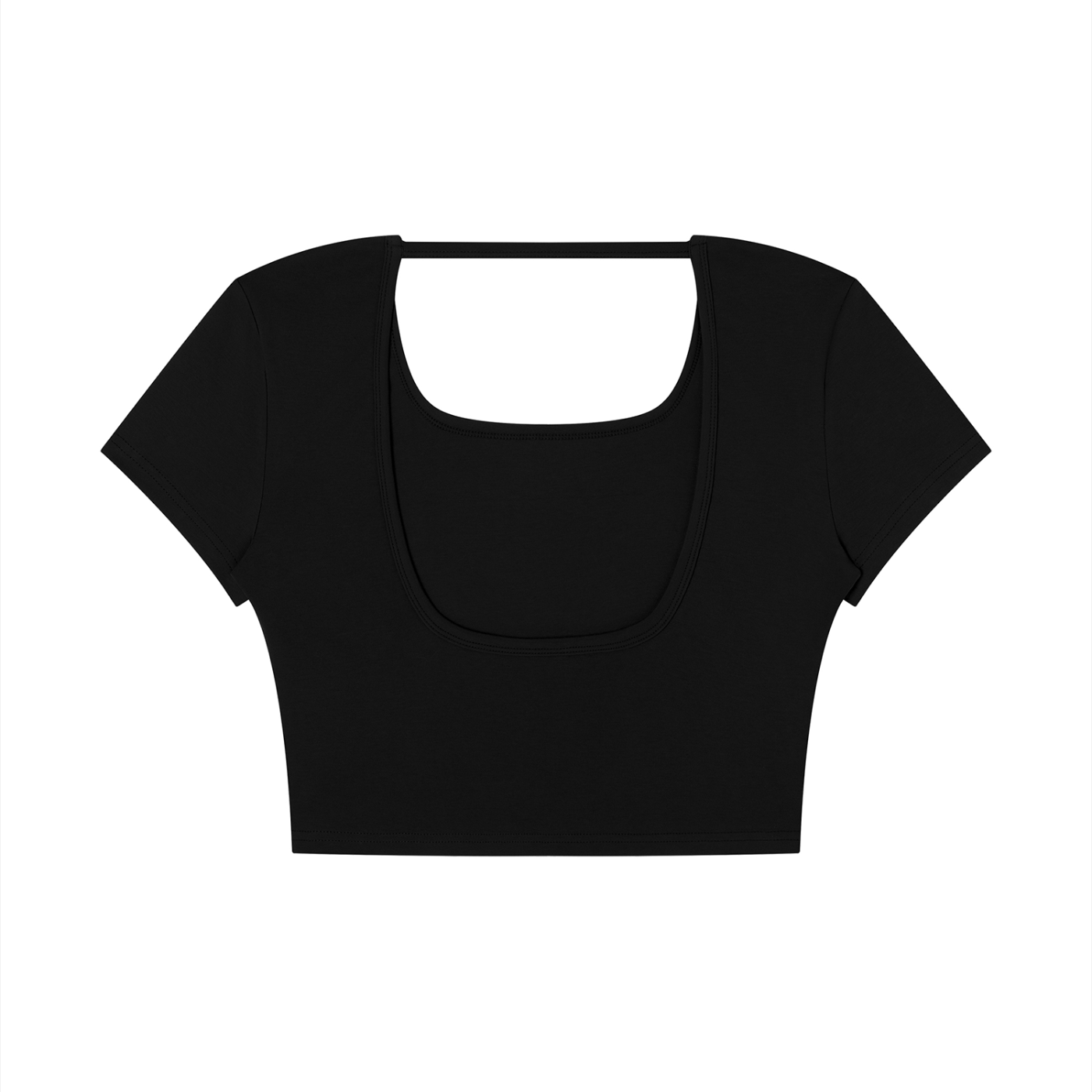 WOMEN'S SQUARE NECK CROP TOP