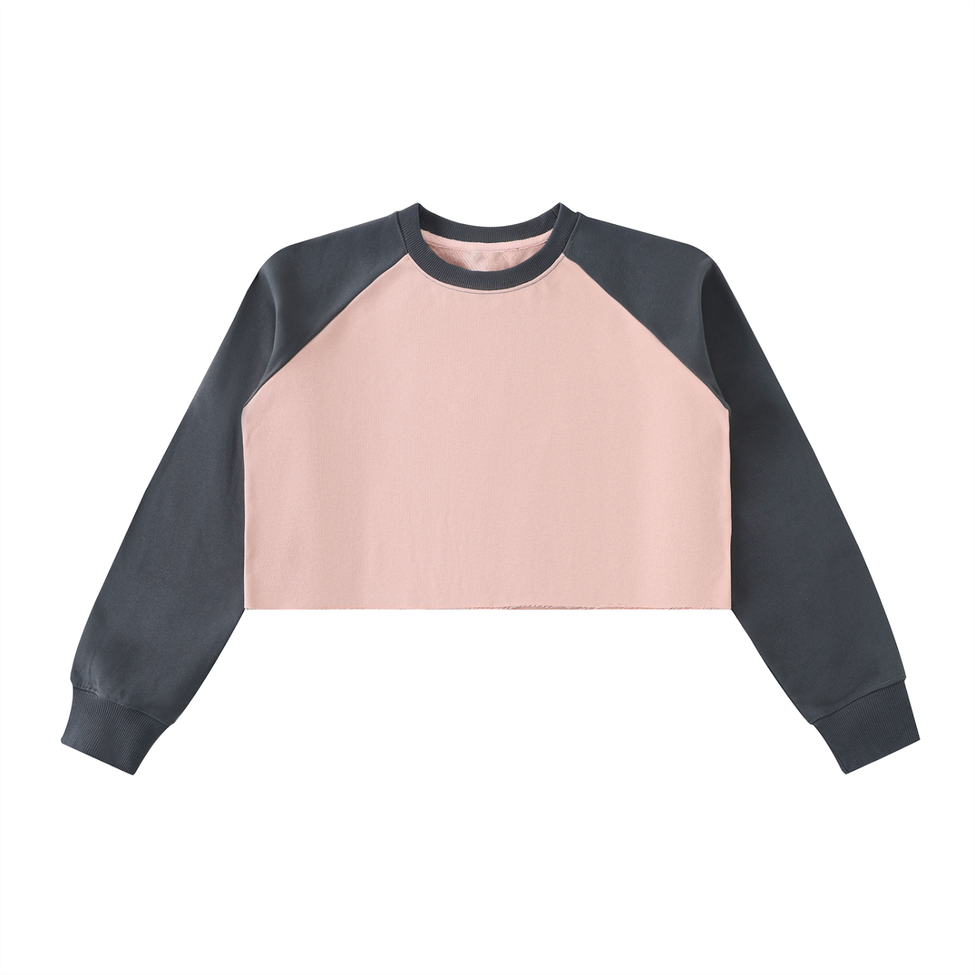 WOMEN'S CROPPED RAGLAN SWEATSHIRT