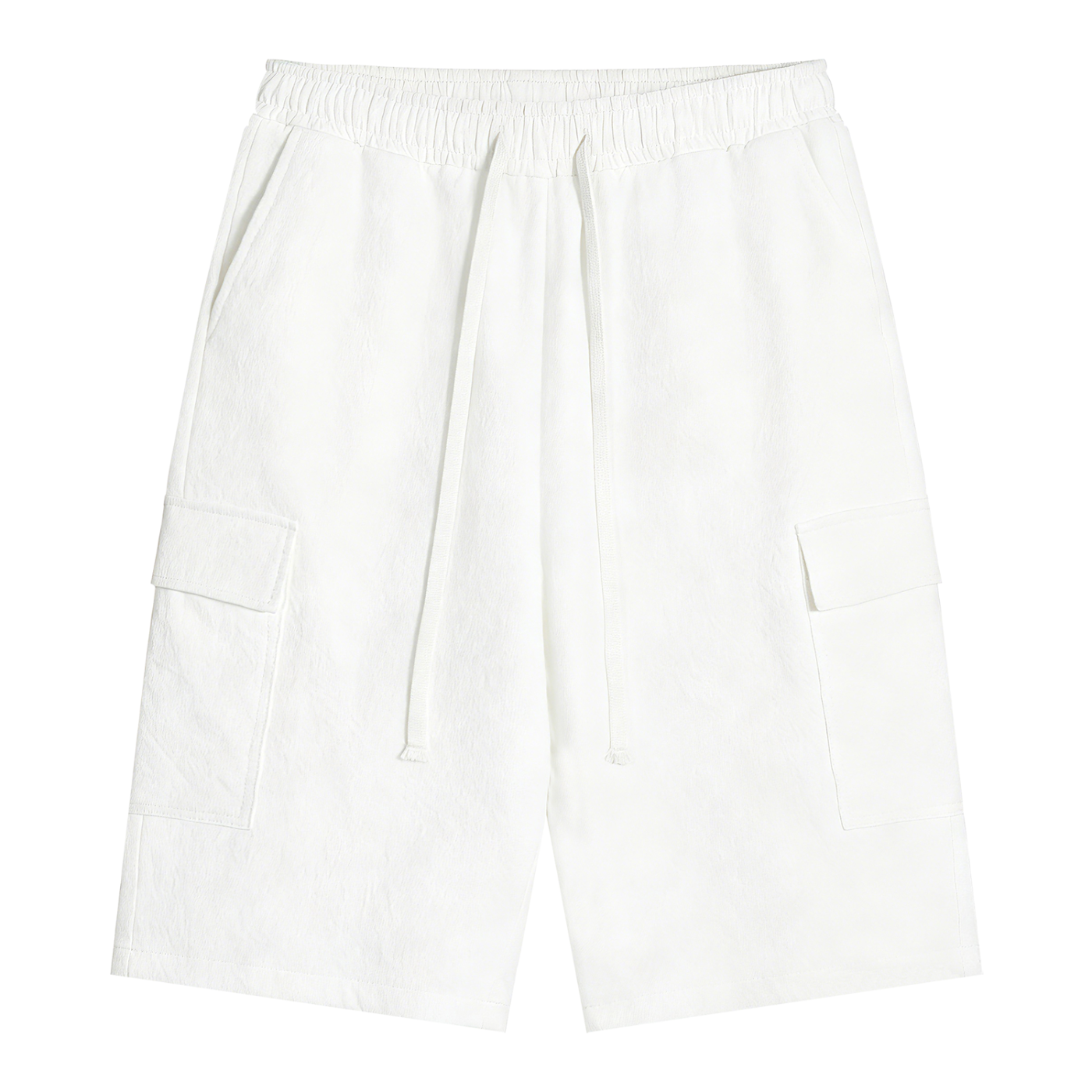 DRAWSTRING CARGO SHORTS