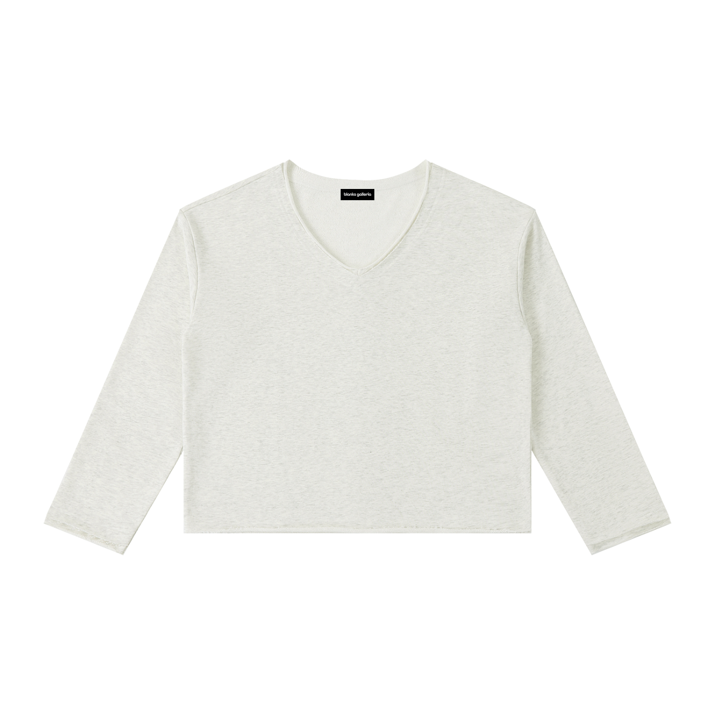 WOMEN'S RAW HEM LONGSLEEVE