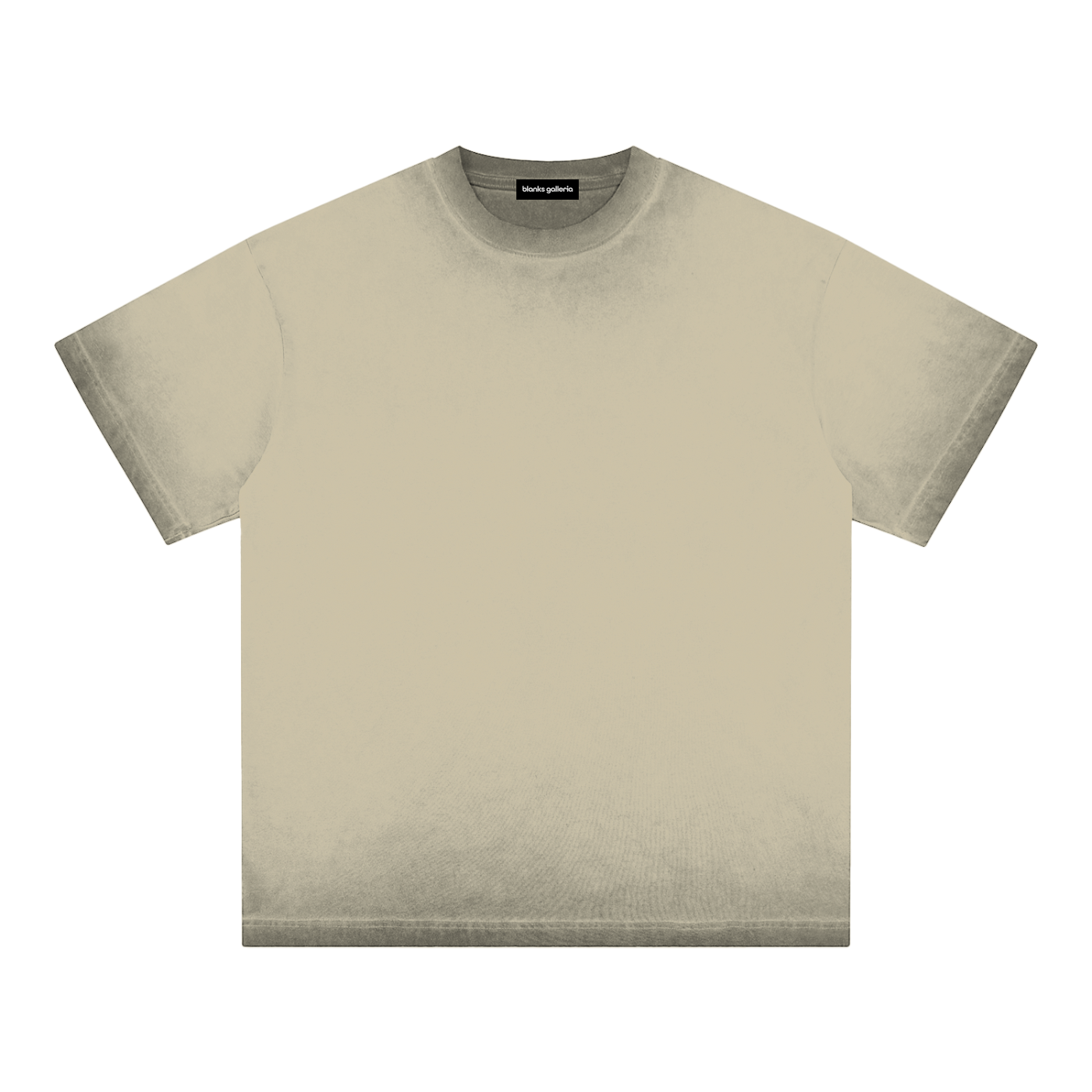 REVERSE DYED 100% COTTON T-SHIRT