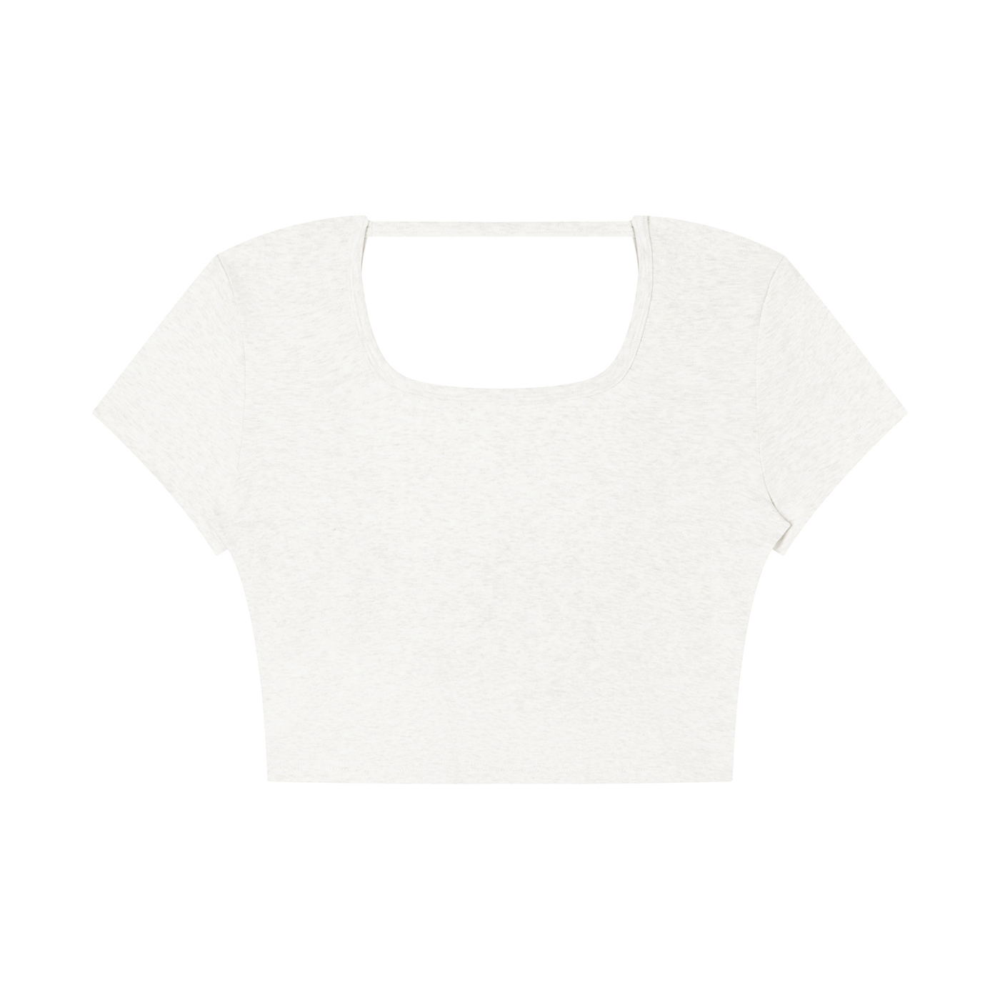 WOMEN'S SQUARE NECK CROP TOP