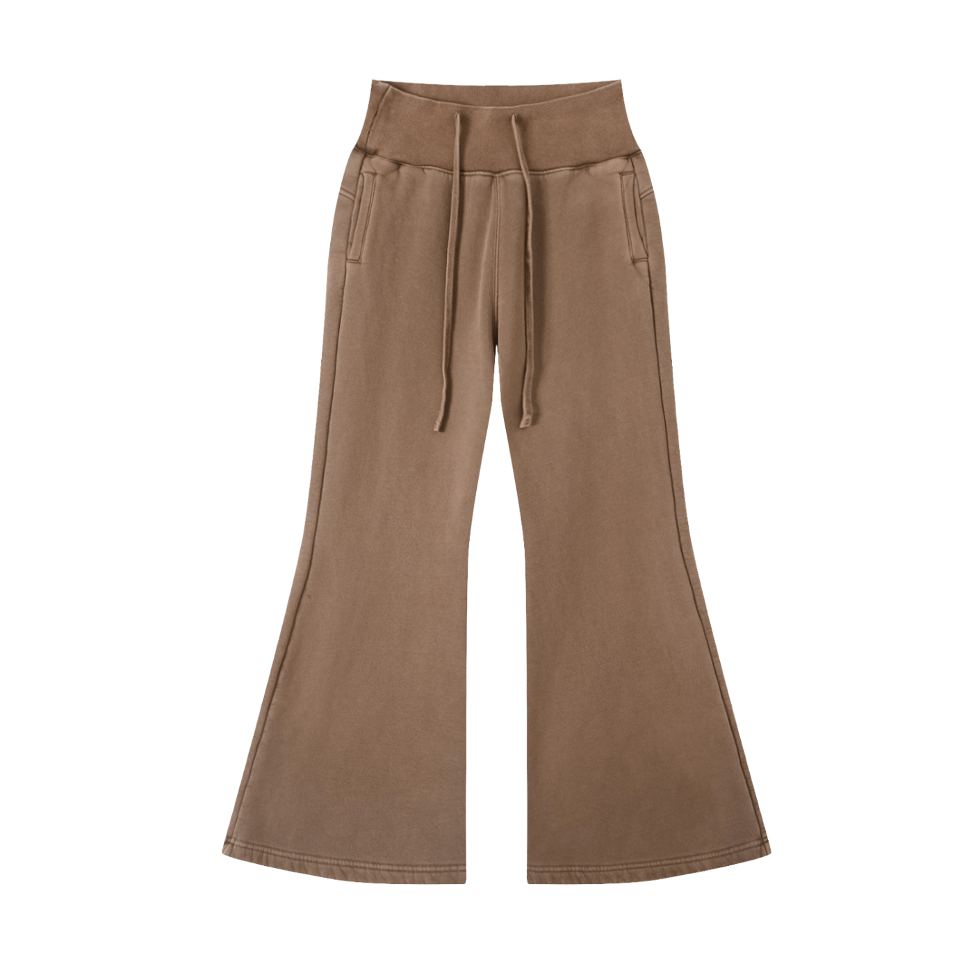 WOMEN'S VINTAGE WASHED FLARED PANTS