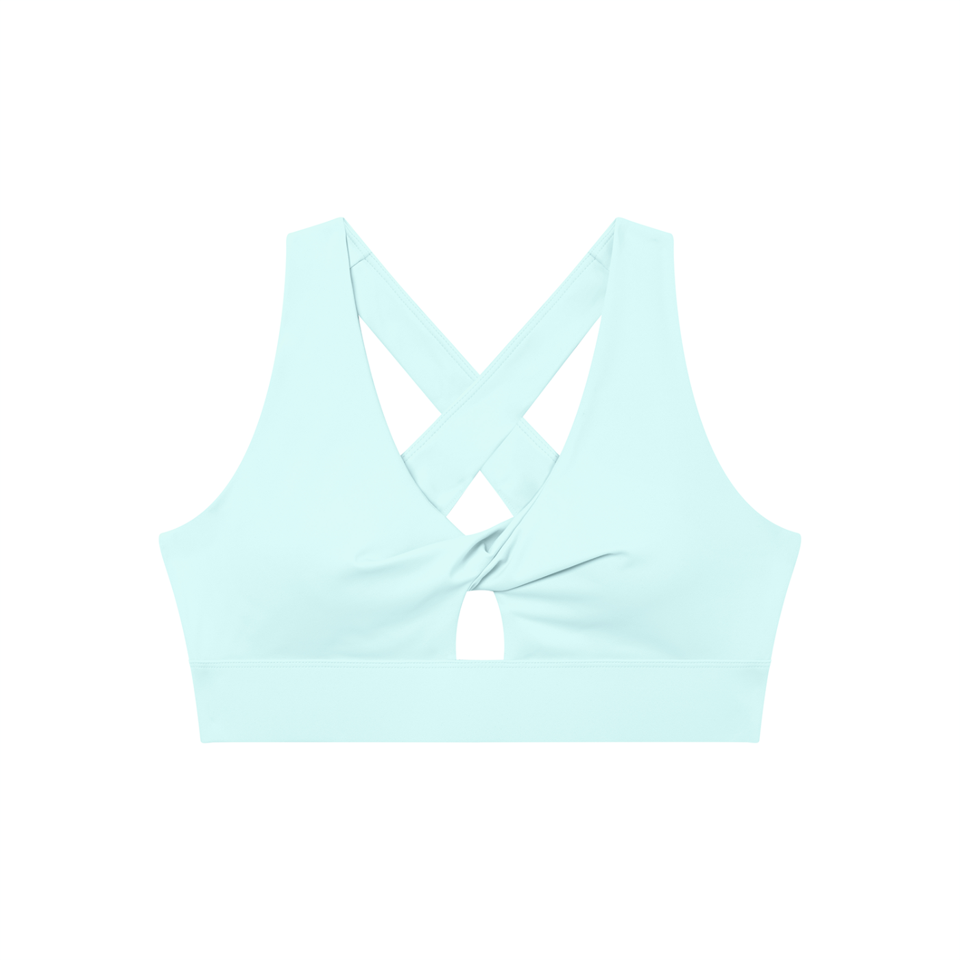 WOMEN'S TWIST V-NECK SPORT BRA