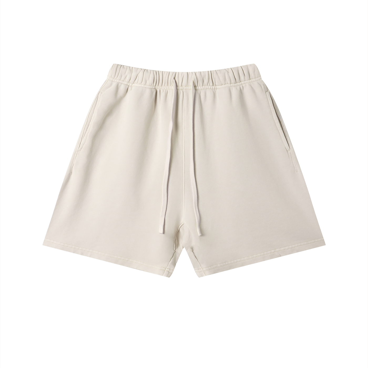 100% COTTON VINTAGE WASHED SHORTS