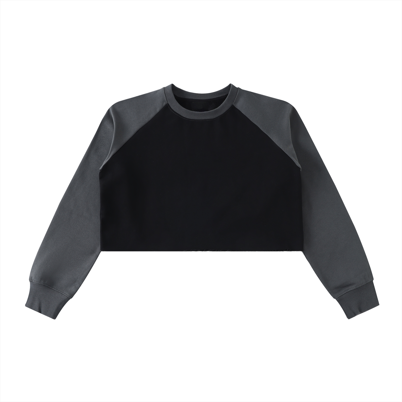 WOMEN'S CROPPED RAGLAN SWEATSHIRT