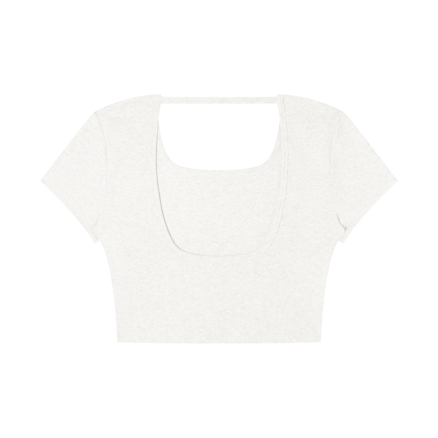 WOMEN'S SQUARE NECK CROP TOP