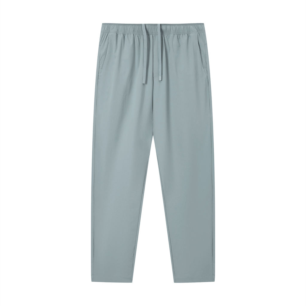 NYLON TAPERED TRACK PANTS