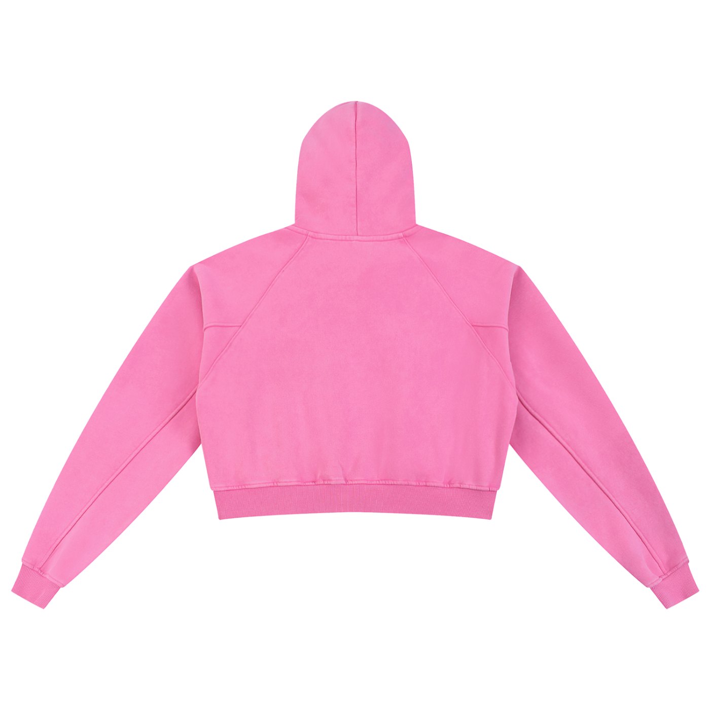 WOMEN'S WASHED CROPPED HOODIE