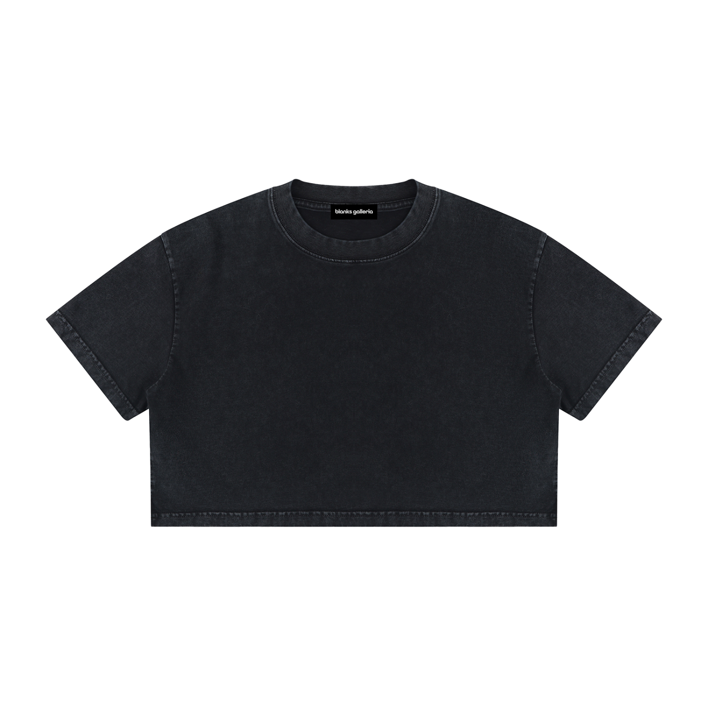 WOMEN'S MINERAL WASHED CROP TOP