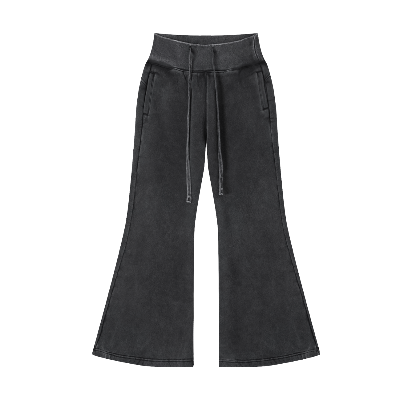 WOMEN'S VINTAGE WASHED FLARED PANTS