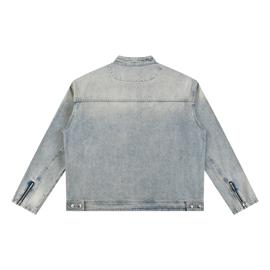 VINTAGE WASHED DENIM JACKET