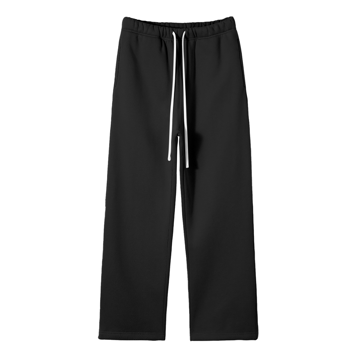 FLEECE STARIGHT-LEG PANTS