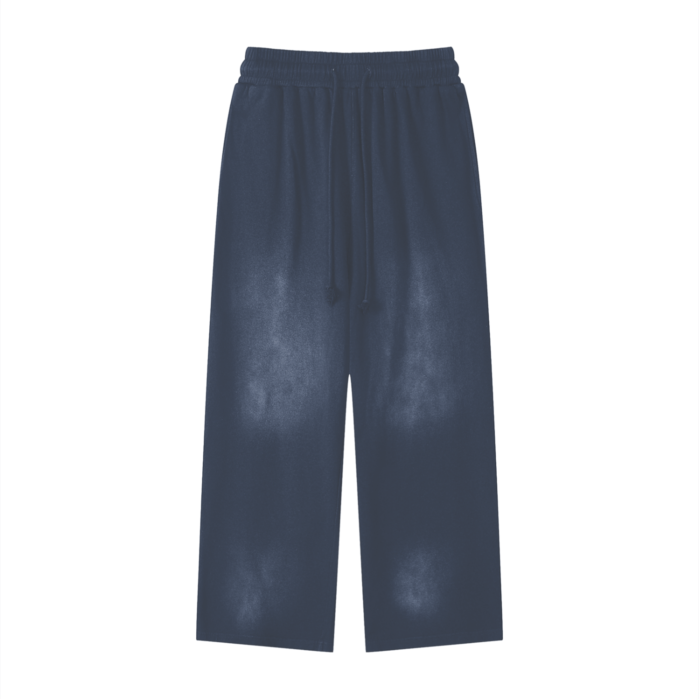 100% COTTON SUN FADED STRAIGHT PANTS