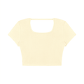 WOMEN'S SQUARE NECK CROP TOP