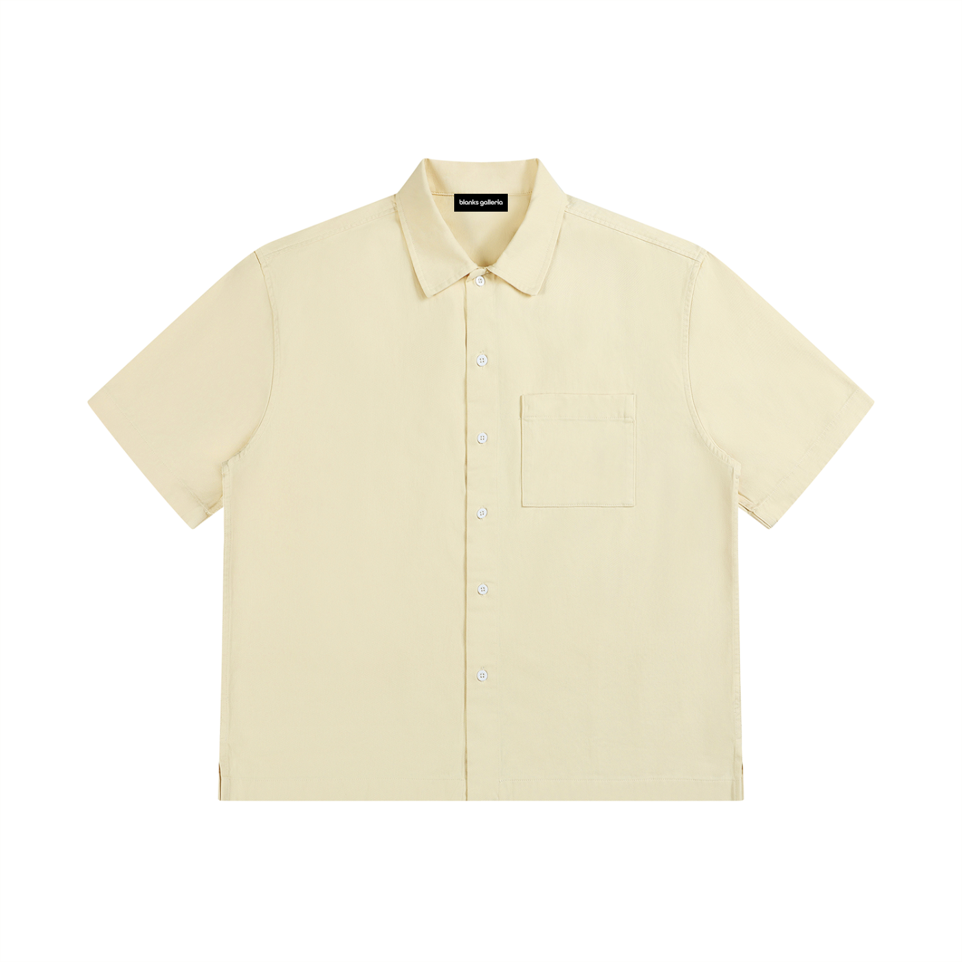 100% COTTON POCKET BUTTON UP