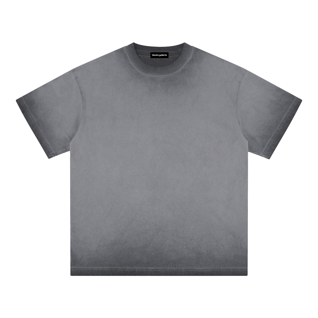 REVERSE DYED 100% COTTON T-SHIRT