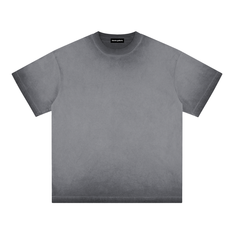 REVERSE DYED 100% COTTON T-SHIRT