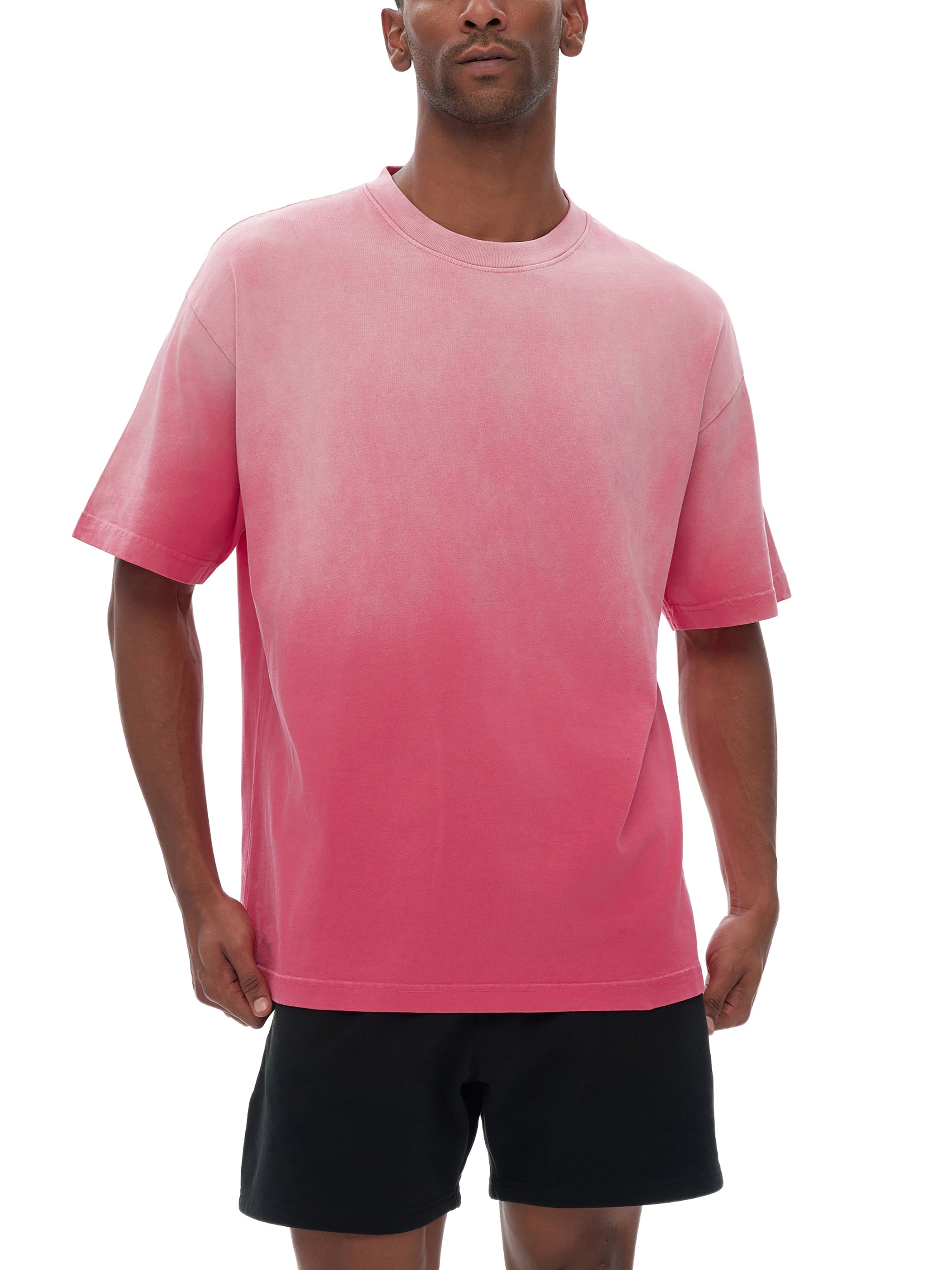 100% COTTON SUN FADED T-SHIRT