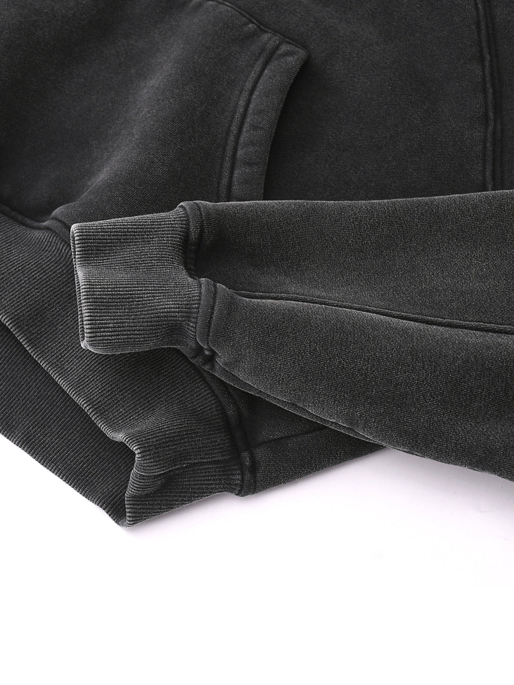WOMEN'S WASHED CROPPED HOODIE