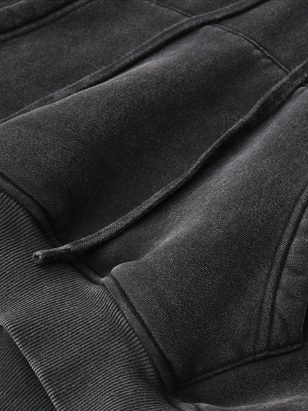 WOMEN'S WASHED CROPPED HOODIE