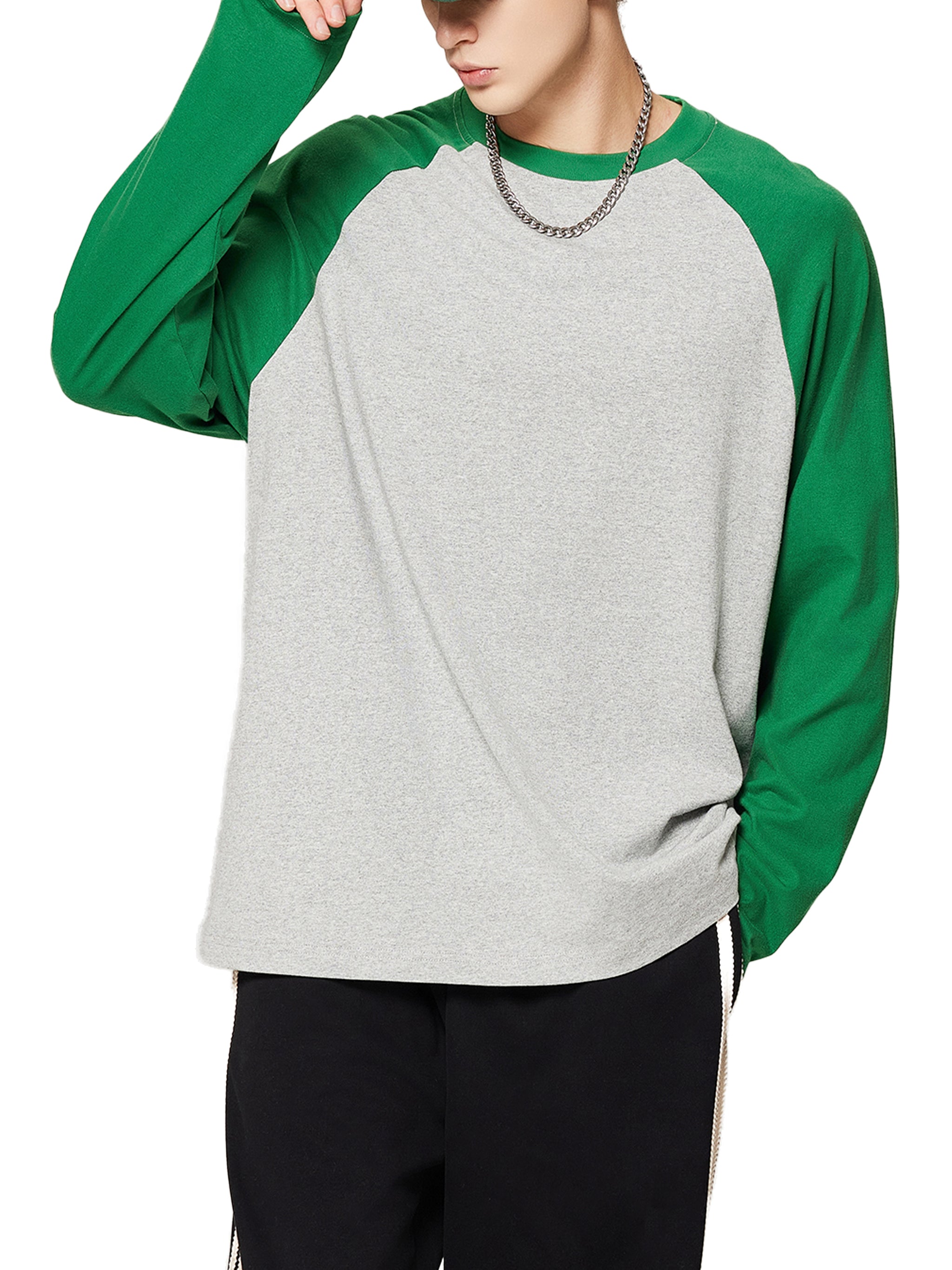 RAGLAN LONG-SLEEVE T-SHIRT