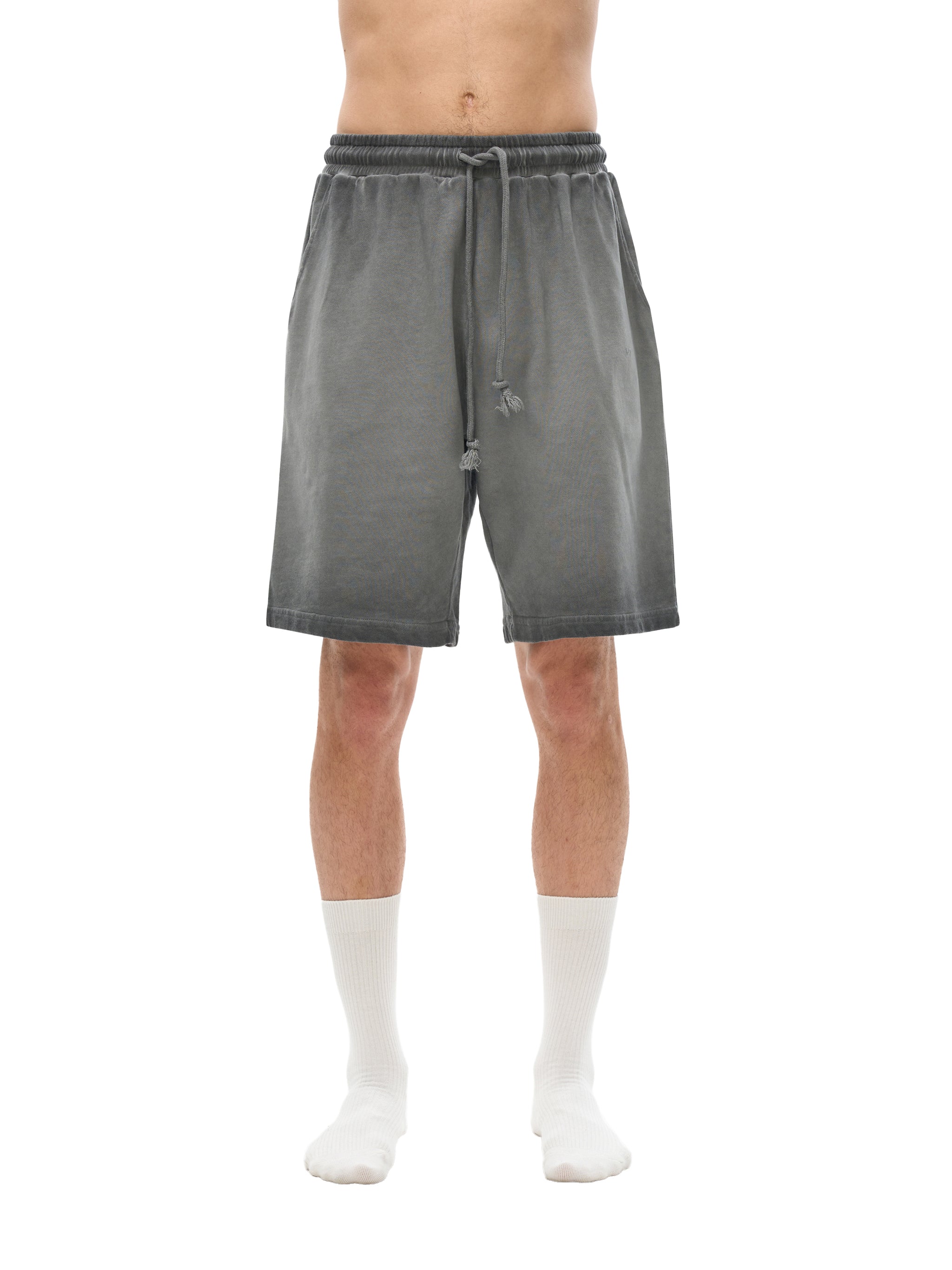 REVERSE DYED SWEATSHORTS
