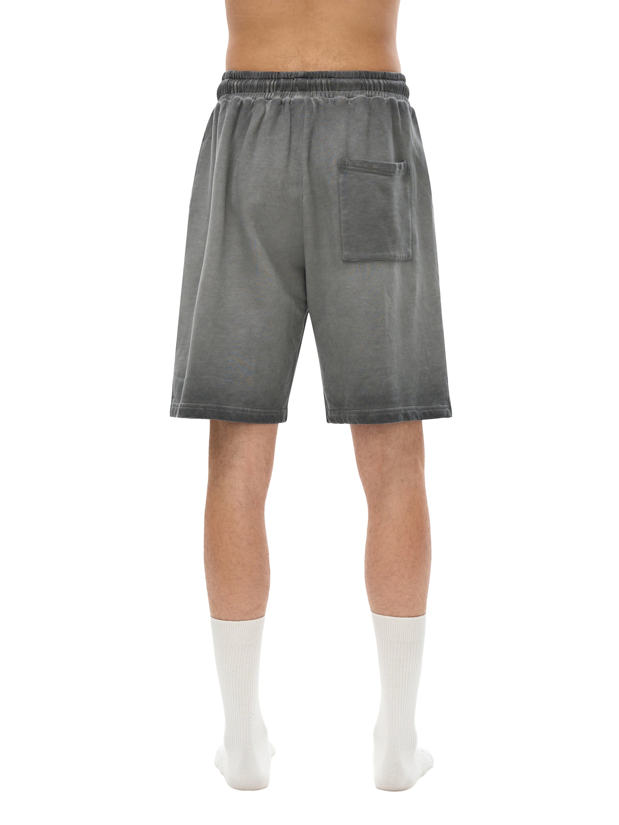 REVERSE DYED SWEATSHORTS