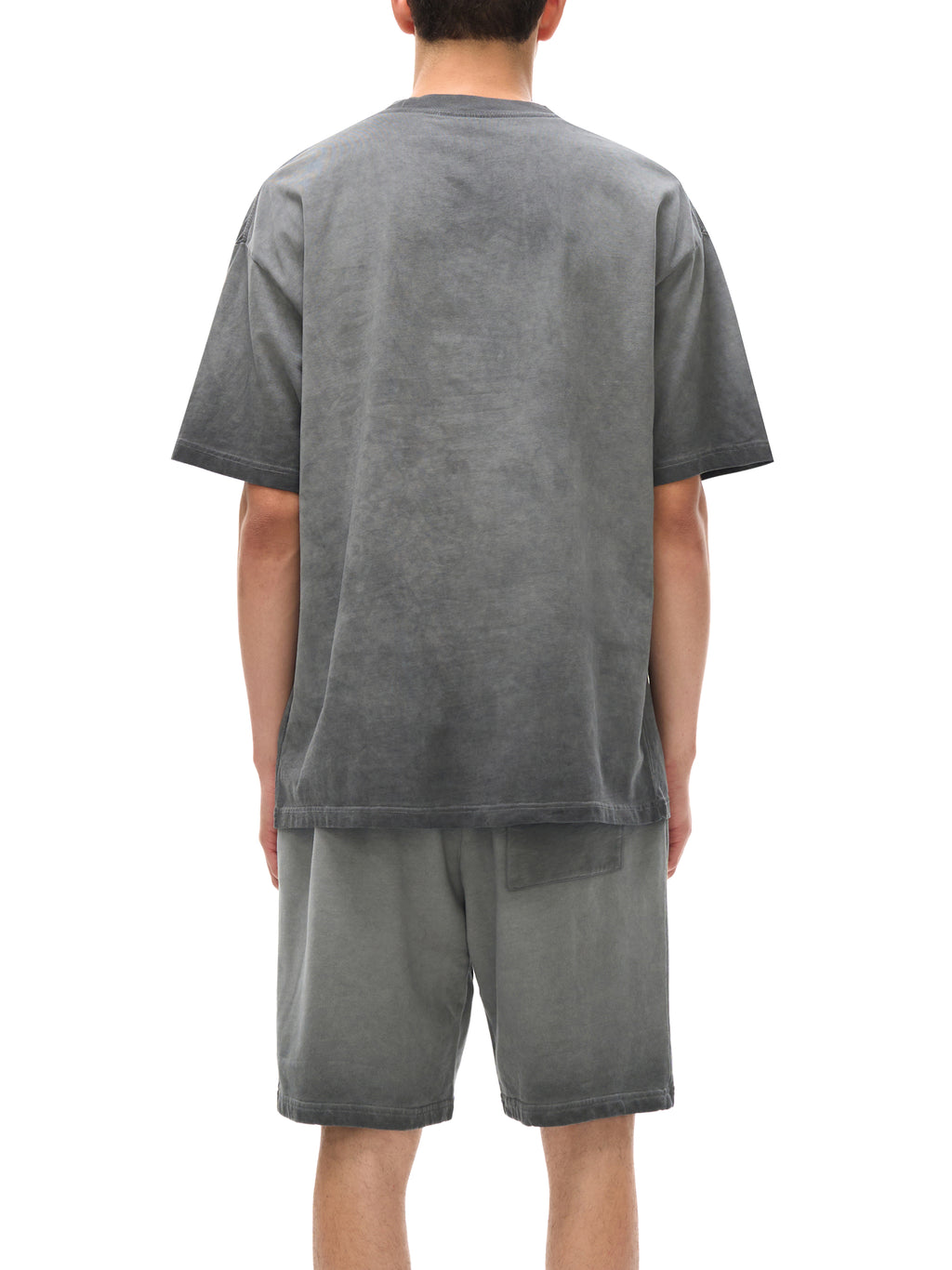 REVERSE DYED 100% COTTON T-SHIRT