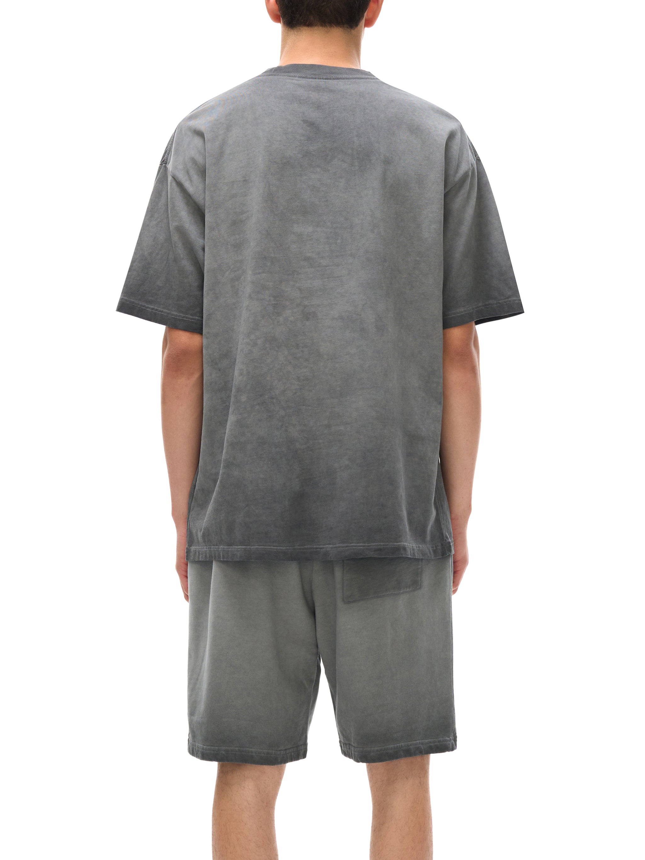 REVERSE DYED 100% COTTON T-SHIRT
