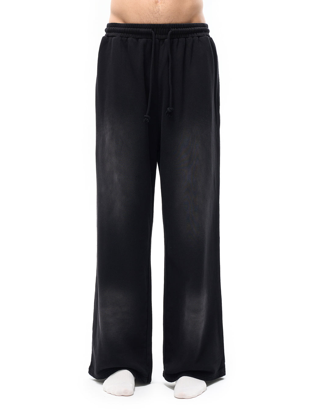 100% COTTON SUN FADED STRAIGHT PANTS