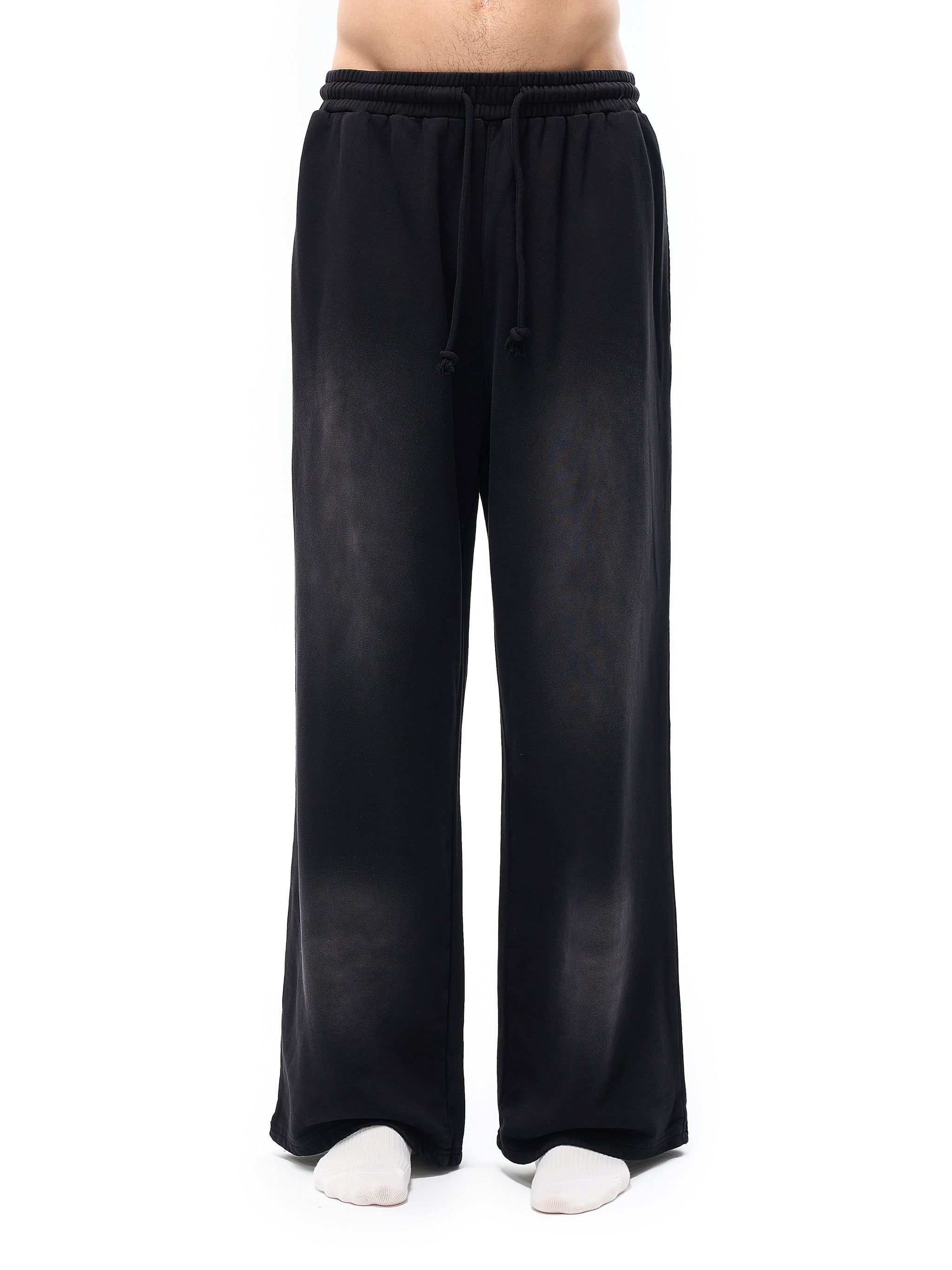 100% COTTON SUN FADED STRAIGHT PANTS