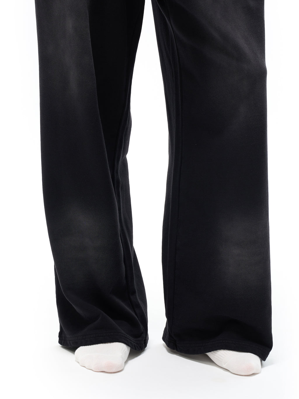 100% COTTON SUN FADED STRAIGHT PANTS