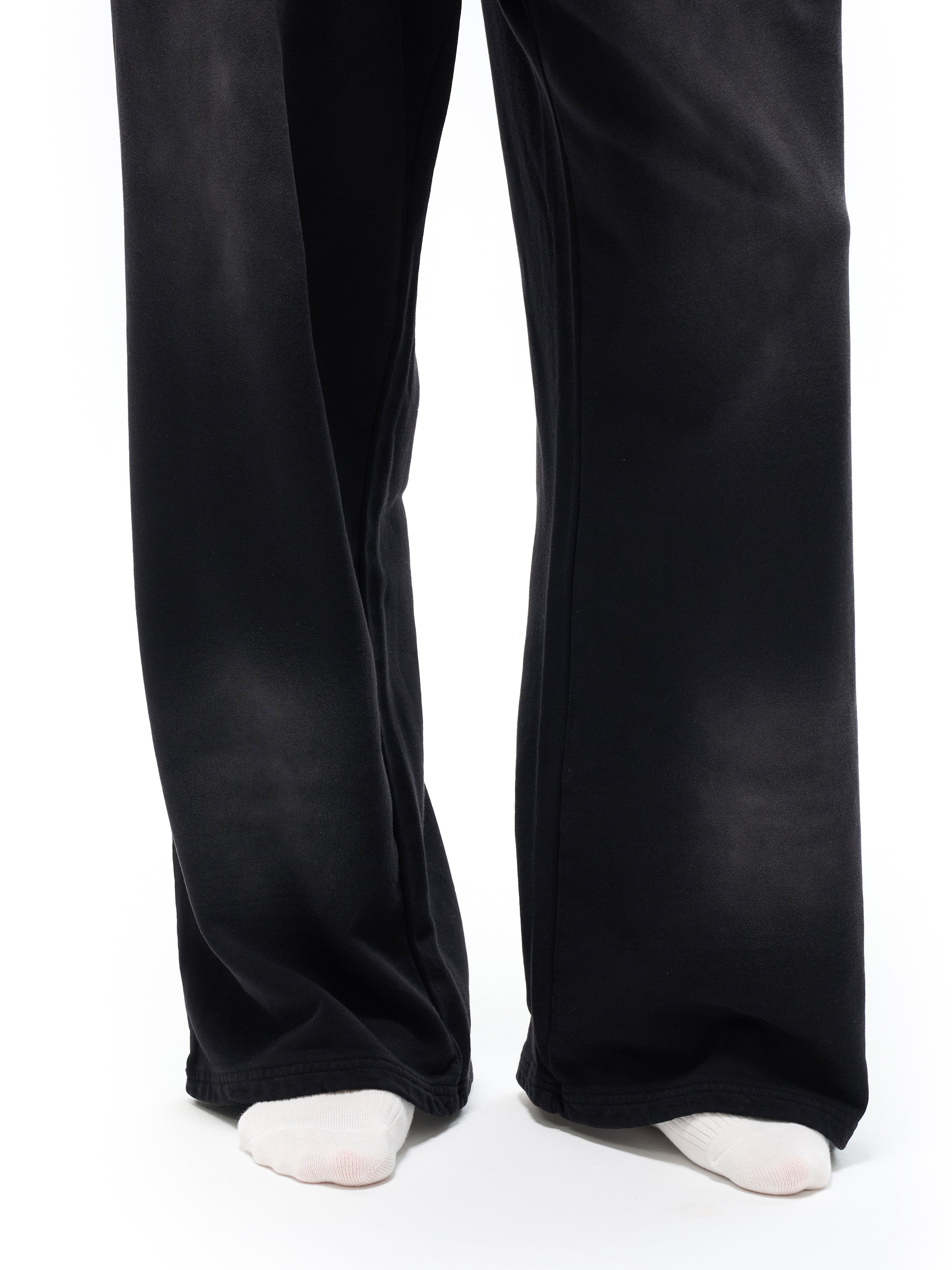 100% COTTON SUN FADED STRAIGHT PANTS
