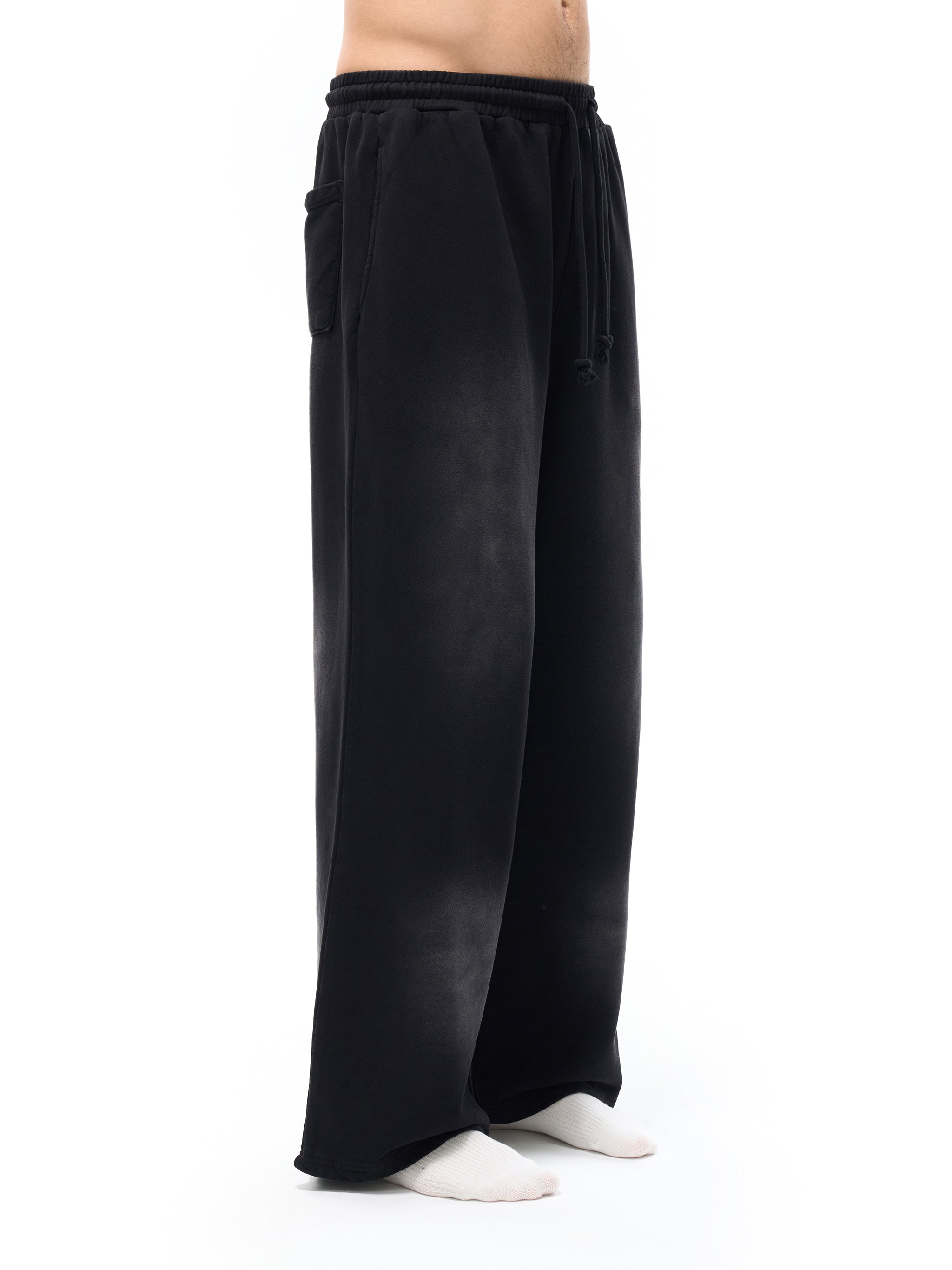 100% COTTON SUN FADED STRAIGHT PANTS