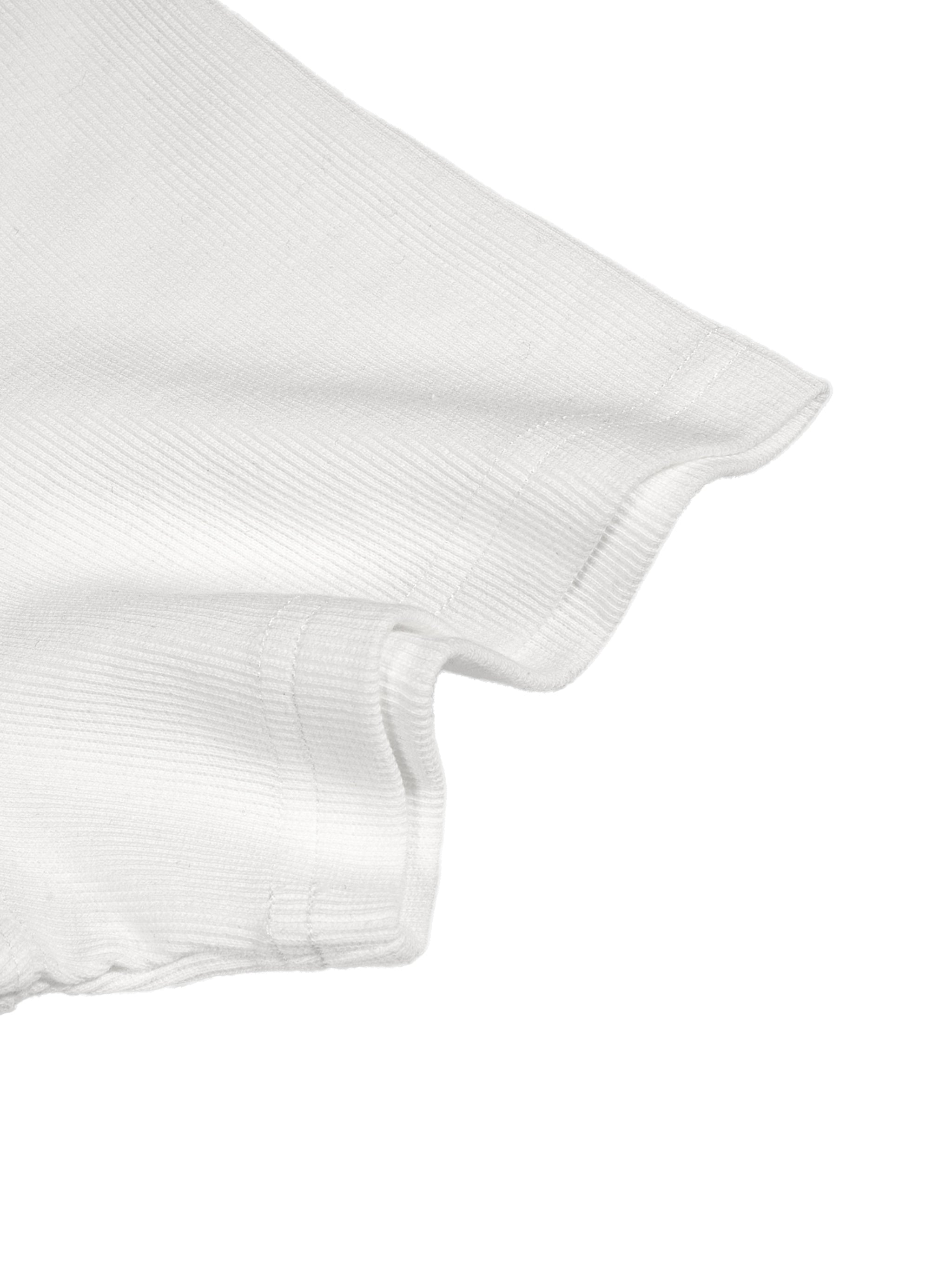 MENS RIBBED CROP TOP
