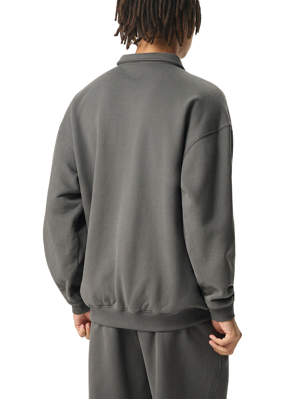 HEAVYWEIGHT POLO SWEATSHIRT
