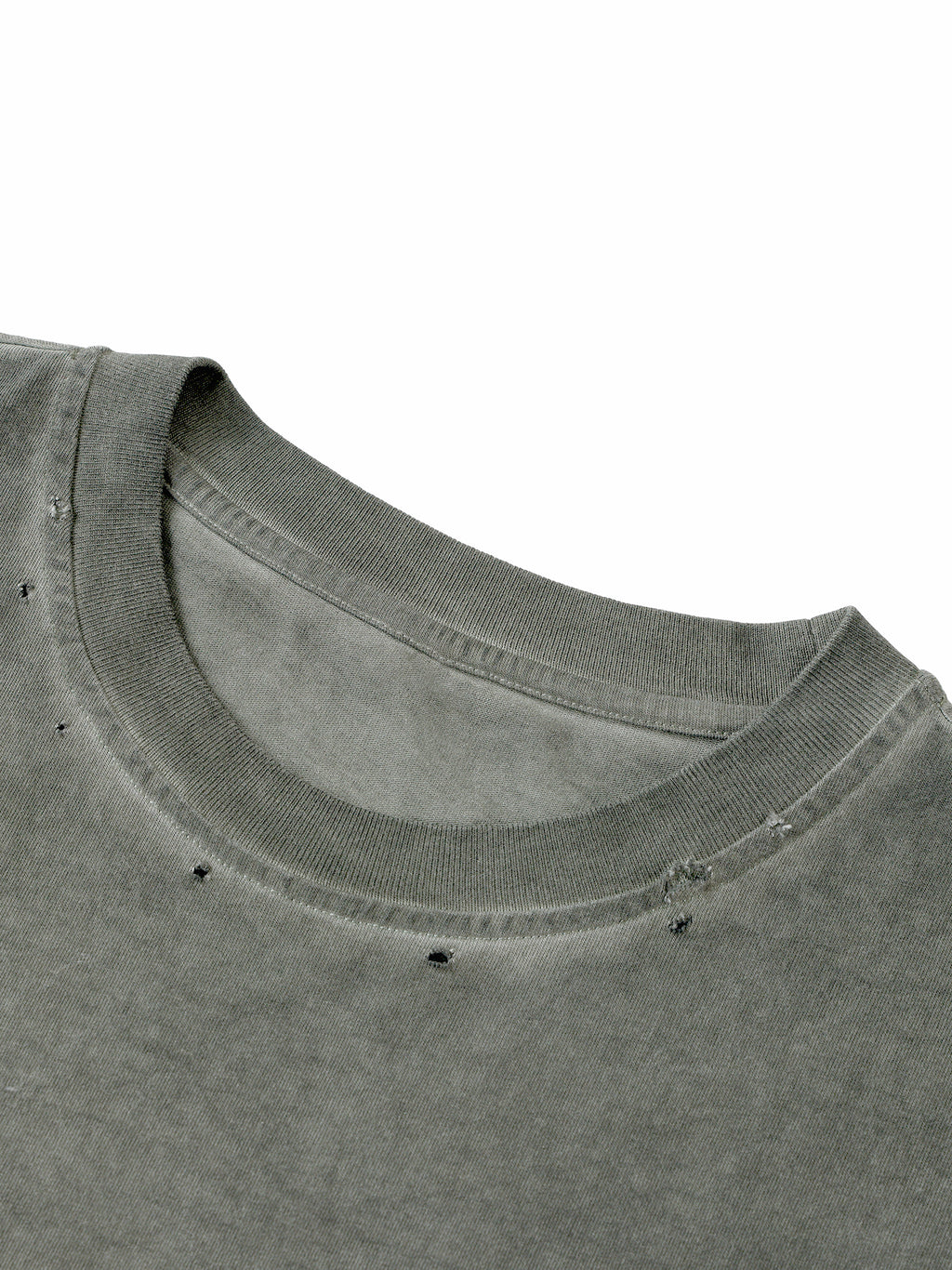 DISTRESSED GROMMET TANK TOP