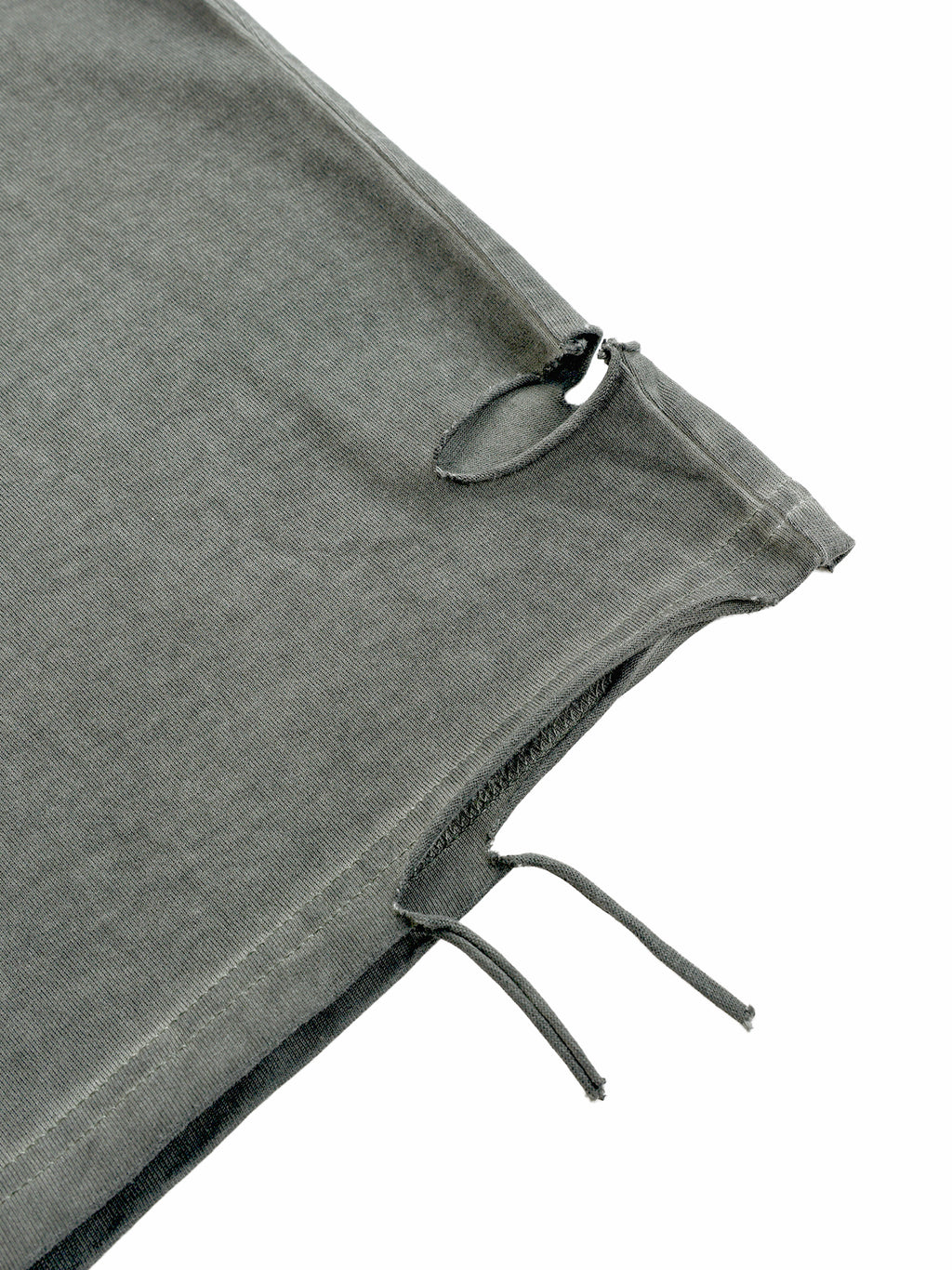 DISTRESSED GROMMET TANK TOP