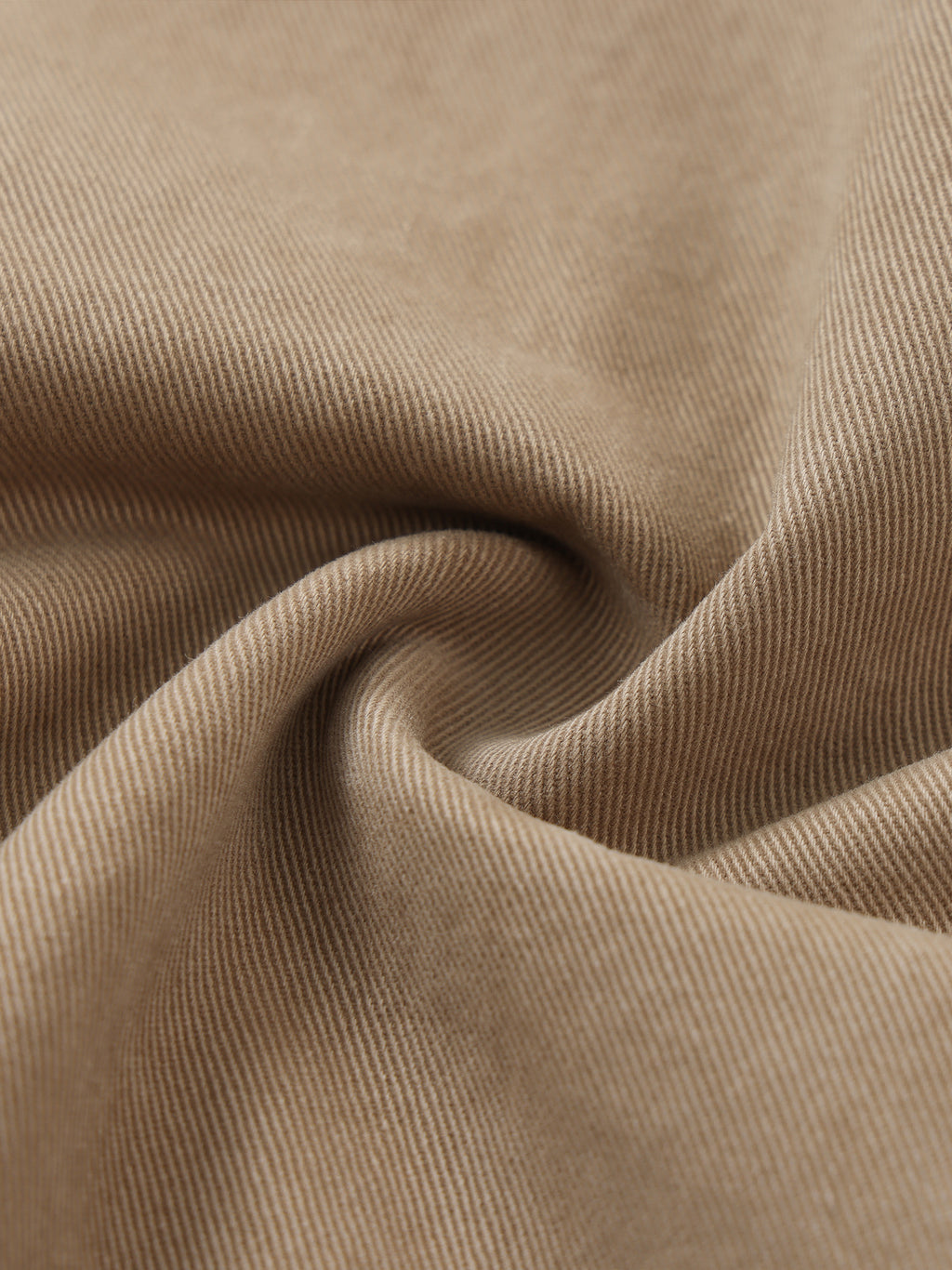 100% COTTON ELASTIC WAIST CARGO PANTS