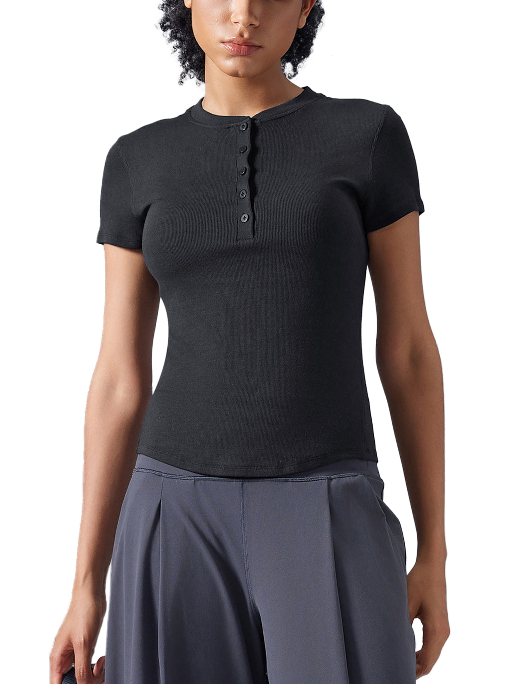 WOMEN'S HENLEY
