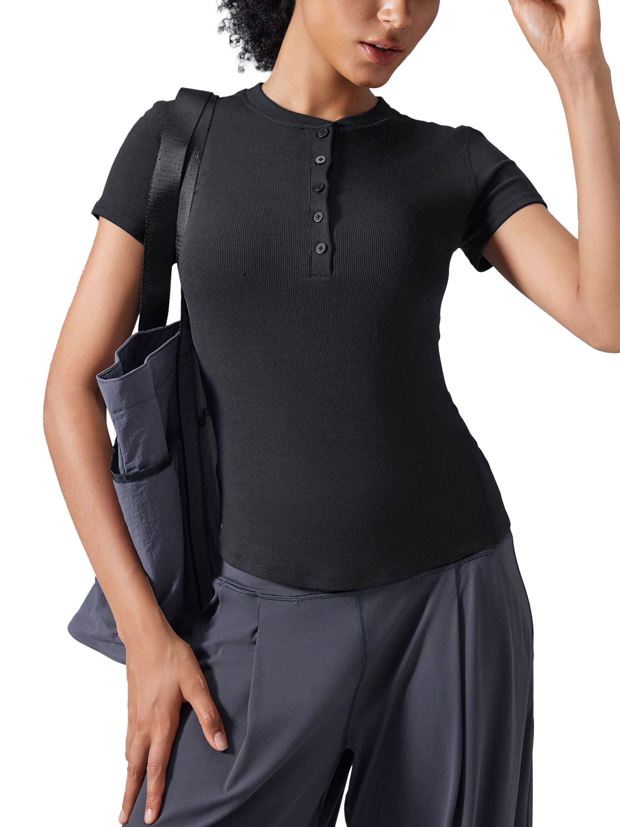 WOMEN'S HENLEY