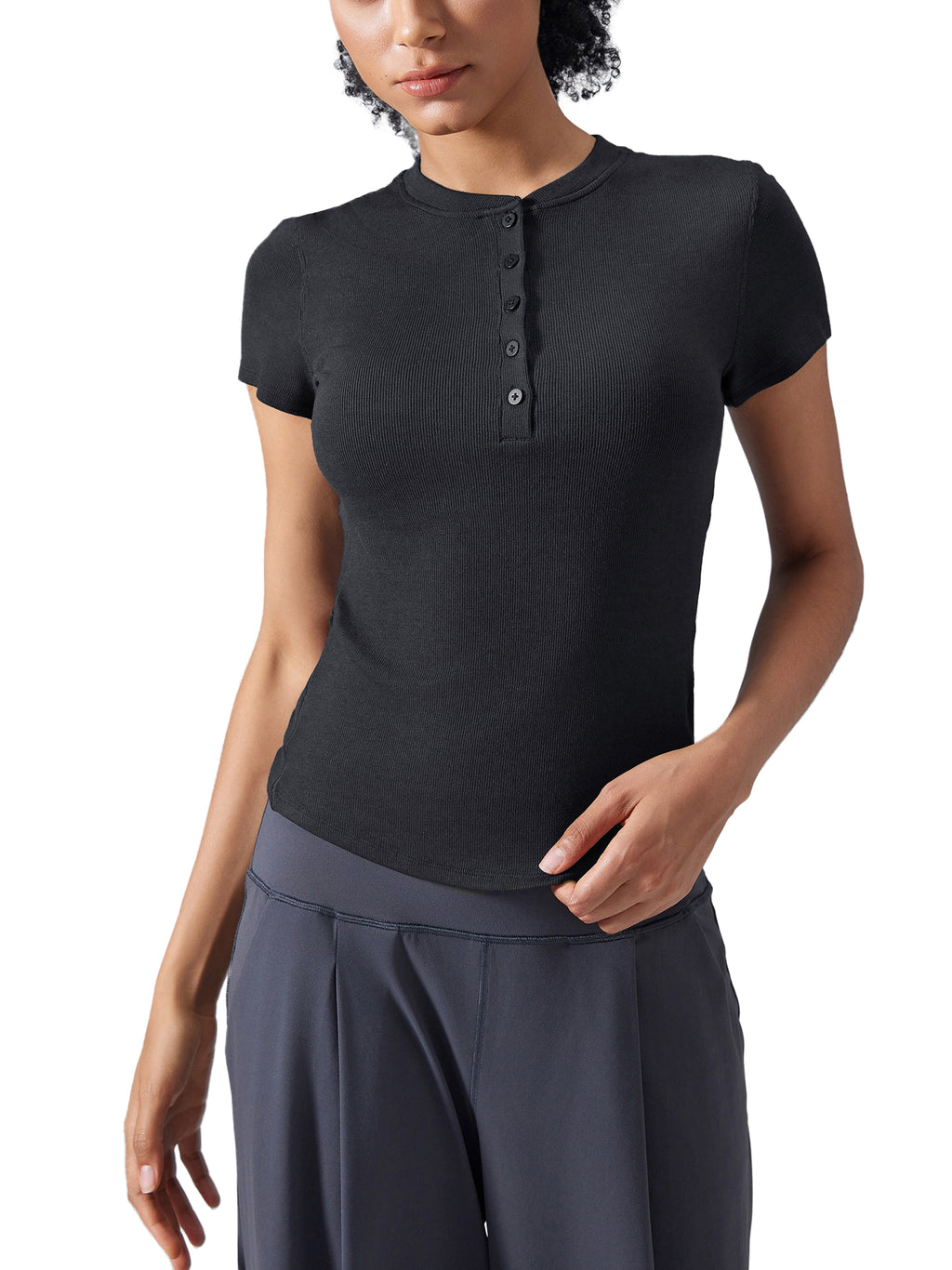 WOMEN'S HENLEY